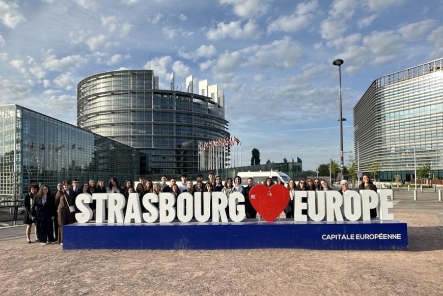 Studenti piemontesi in viaggio studio a Strasburgo